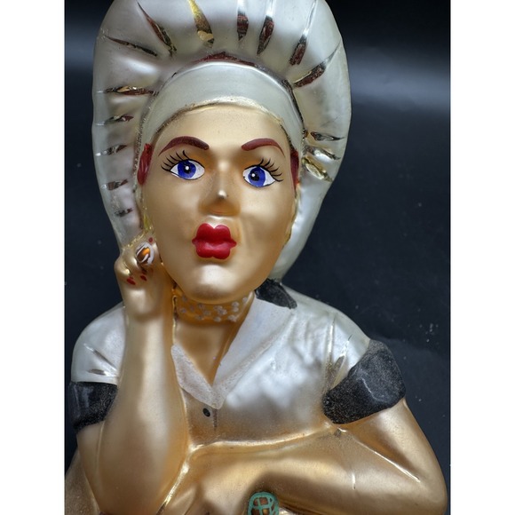 1997 CHRISTOPHER RADKO CANDY MAKER I LOVE LUCY 5.5" ORNAMENT WITH HEART ATTACHED - Picture 11 of 15